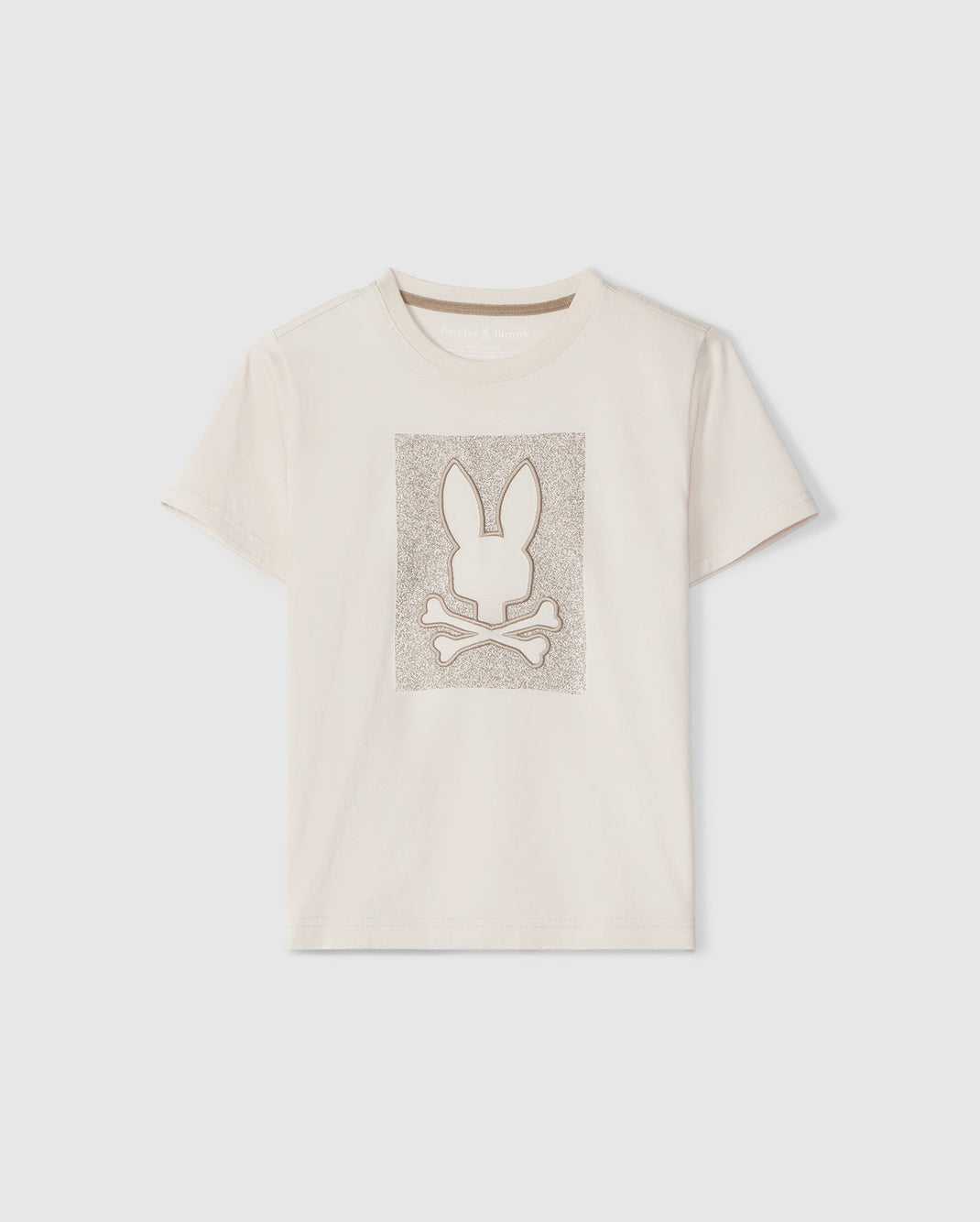 T Shirt Graphique Psycho Bunny Livingston Graphic Tee Beige Homme | IXZ-59800739